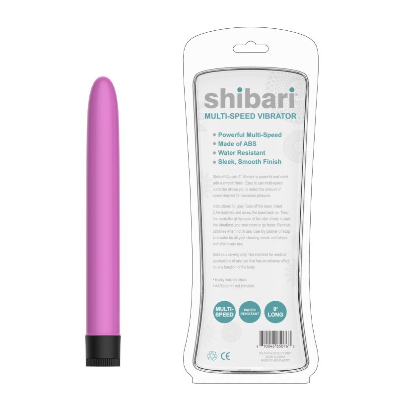 Shibari Multi Speed Vibrator 9in Pink Au Afterpay